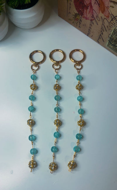 Blue Beaded Bracelet