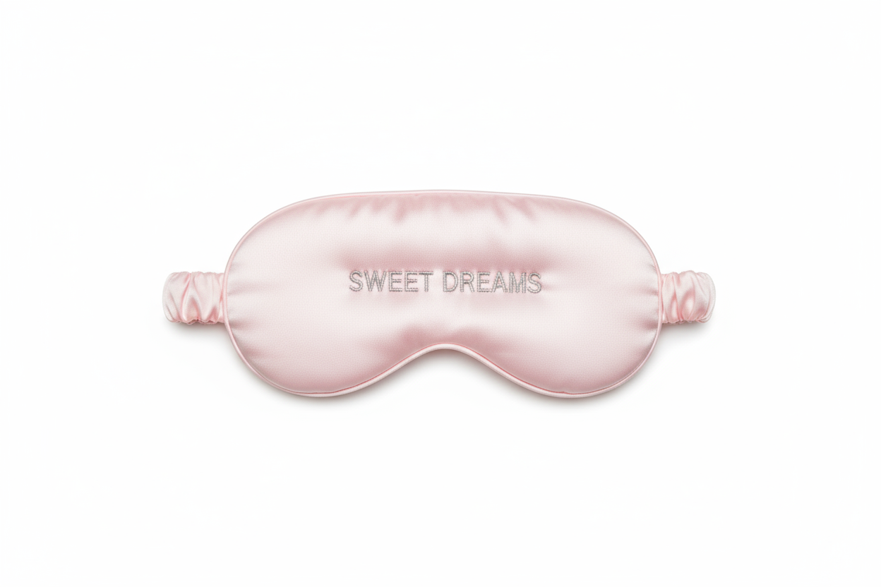 pink sleep mask